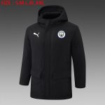 Manchester City 24/25 Black Puma Cotton Jacket - 图片 2