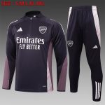 Arsenal 24-25 Half-Zip Jacket Dark Gray