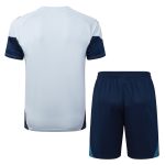 Arsenal Light Gray Short Sleeve Training Suit - 图片 7