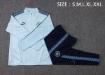 Manchester City Light Blue Half-Zip Jacket - 图片 2