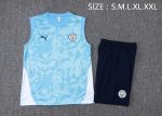Manchester City Light Blue Splatter Vest - 图片 2