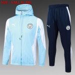 Manchester City 23-24 Light Blue Windbreaker