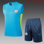 Manchester City 24/25 Vest Lake Blue