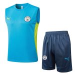 Manchester City 24/25 Vest Lake Blue - 图片 8