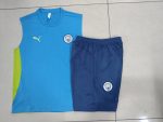 Manchester City 24/25 Vest Lake Blue - 图片 9