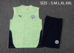 Manchester City Light Green Spray Print Vest - 图片 2