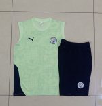 Manchester City Light Green Spray Print Vest - 图片 9