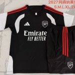 Arsenal 26/27 Black Short Sleeve Training Shirt