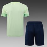 Manchester City Light Green Splatter Short Sleeve Training Shirt - 图片 6