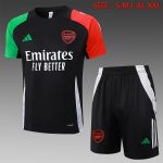 Arsenal 24-25 Black Short Sleeve Training Shirt - 图片 3