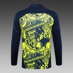 Manchester City 24/25 Half-Zip Jacket Fluorescent Green Player Version - 图片 8