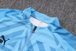 Manchester City 22/23 Light Blue Full Body Spray Print Long Zipper Jacket - 图片 6