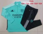 Arsenal 21-22 Half-Zip Green Kids - 图片 3