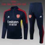 Arsenal 22/23 Half-Zip Jacket Kids Blue - 图片 2