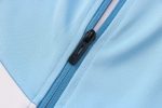 Manchester City 21-22 Light Blue Long Zipper Jacket - 图片 5