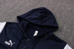 Manchester City 21-22 Long Zip Jacket Blue - 图片 8