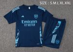Arsenal 24-25 Short Sleeve Training Jersey Blue - 图片 2