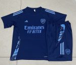 Arsenal 24-25 Short Sleeve Training Jersey Blue - 图片 9