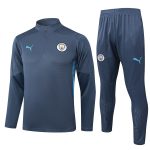 Manchester City 24-25 Grey Player Version Half-Zip Jacket - 图片 8