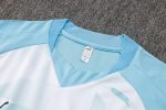 Manchester City 23-24 Round Neck Light Blue Splatter Training T-Shirt - 图片 6