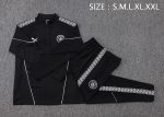 Manchester City 25/26 Half-Zip Jacket Black - 图片 2