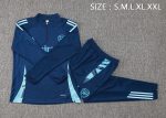 Arsenal 24-25 Half-Zip Jacket Navy Blue - 图片 2