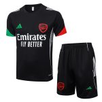 Arsenal Black Short Sleeve Training Suit - 图片 8