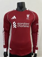 Liverpool FC 2024-2025 Home Player Version Long Sleeve Jersey