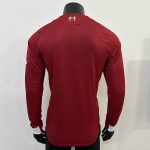 Liverpool FC 2024-2025 Home Player Version Long Sleeve Jersey - 图片 5