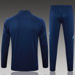 Arsenal 24-25 Long Zip Jacket in Royal Blue - 图片 2