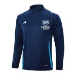 Arsenal 24-25 Long Zip Jacket in Royal Blue - 图片 3