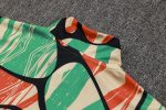 Arsenal 24/25 Long Zipper Jacket Red Green Splatter - 图片 5