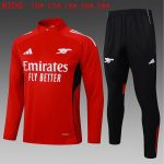 Arsenal Red Children's Half-Zip Jacket