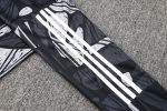 Arsenal 24-25 Half-Zip Black Grey Spray Print - 图片 4