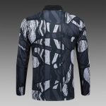 Arsenal 24-25 Half-Zip Black Grey Spray Print - 图片 7
