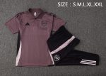 Arsenal 24/25 Polo Shirt Grey Purple - 图片 2