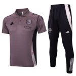 Arsenal 24/25 Polo Shirt Grey Purple - 图片 8