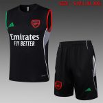 Arsenal Black Vest Sleeve