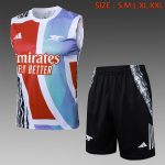 Arsenal 24/25 Vest Red Blue Black Splatter