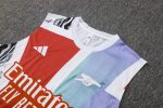 Arsenal 24/25 Vest Red Blue Black Splatter - 图片 6