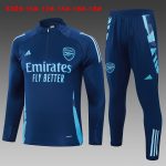 Arsenal 24/25 Half Zip Jacket Kids Blue