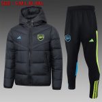 Arsenal Black Cotton Jacket