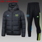 Arsenal Black Cotton Jacket - 图片 3