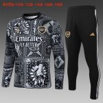 Arsenal Black Ink Children's T-Shirt - 图片 2