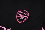 Arsenal Black Vest with Pink Advertising - 图片 6