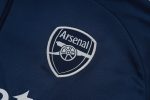 Arsenal 25/26 Half-Zip Jacket Blue (Gray Logo) - 图片 6