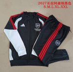 Arsenal Black Long Zipper Jacket