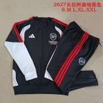 Arsenal Black Long Zipper Jacket
