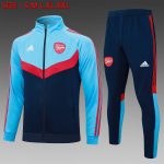 Arsenal 24/25 Long Zipper Jacket Blue