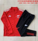 Arsenal Red Kids Long Zipper Jacket - 图片 3